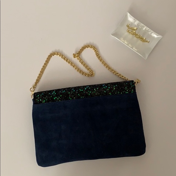 {Ann Taylor} leather bag/clutch - Picture 2 of 8